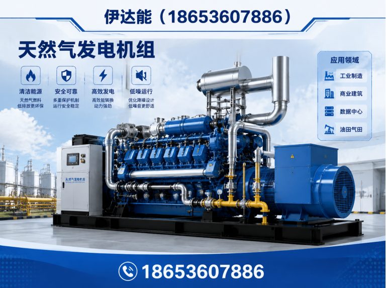 昌乐县沼气发电机组展示图